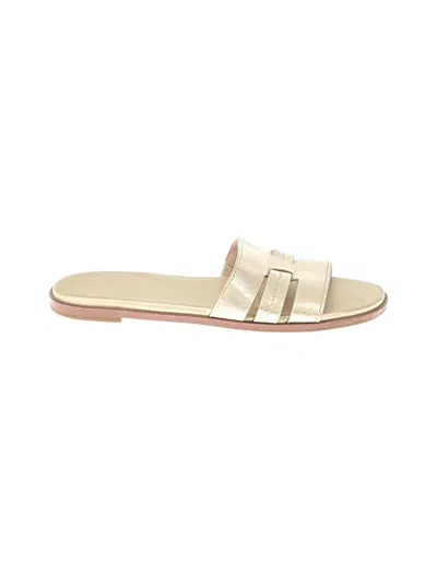 Pre-owned Cole Haan Sandals In Gold