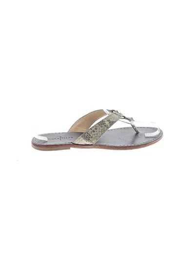 Pre-owned Cole Haan Sandals In Gray