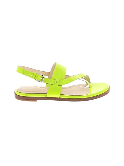 Pre-owned Cole Haan Sandals In Green