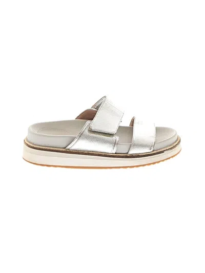 Pre-owned Cole Haan Sandals In Silver