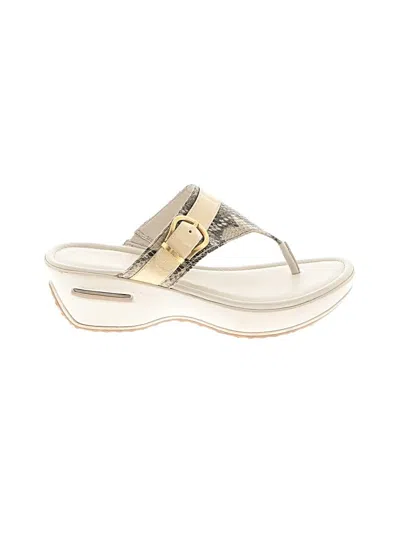 Pre-owned Cole Haan Sandals In White