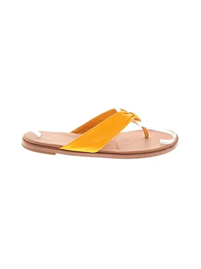 Pre-owned Cole Haan Sandals In Yellow