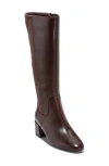Cole Haan Go-to Serenna Tall Shaft Leather Boot In Brown