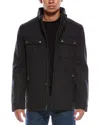 Cole Haan Signature Cole Haan Wool-blend Jacket In Black