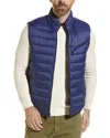 Cole Haan Signature Quilted Vest In Blue