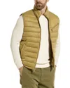 Cole Haan Signature Quilted Vest In Gold