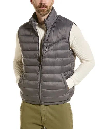 Cole Haan Signature Quilted Vest In Gray