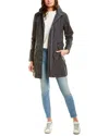 Cole Haan Signature Rain Jacket In Gray
