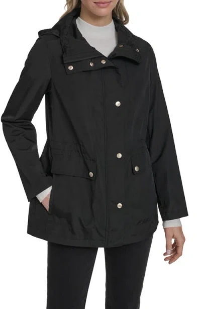 Cole Haan Signature Water Resistant Packable Jacket In Black