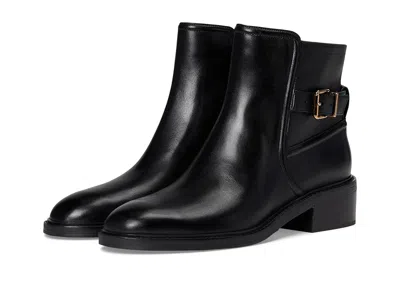 Cole Haan Silvana Buckle Booties In Black