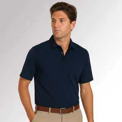Cole Haan Skyweave Polo In Black