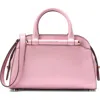 Cole Haan Small Catherine Leather Satchel In Blue