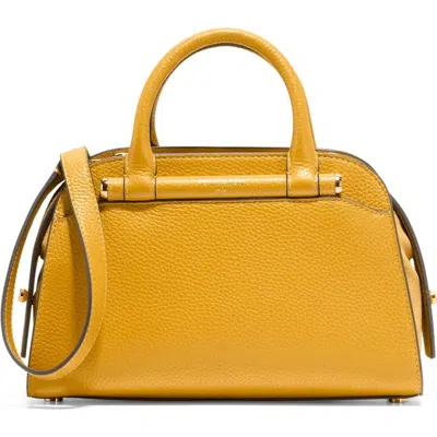 Cole Haan Small Catherine Leather Satchel In Brown