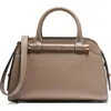 Cole Haan Small Catherine Leather Satchel In Brown