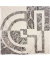 Cole Haan Snake Print Scarf In Python