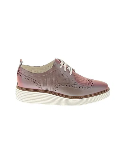 Pre-owned Cole Haan Sneakers In Burgundy