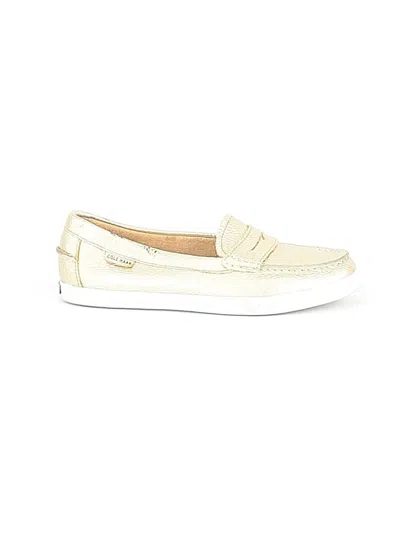 Pre-owned Cole Haan Sneakers In Gold