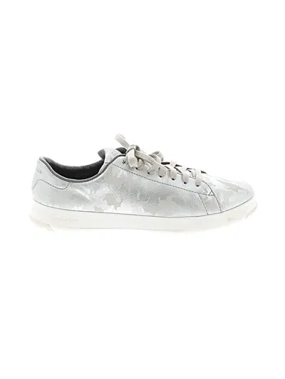Pre-owned Cole Haan Sneakers In Silver