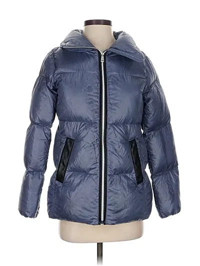 Pre-owned Cole Haan Snow Jacket In Blue
