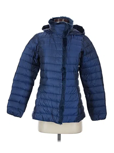 Pre-owned Cole Haan Snow Jacket In Blue