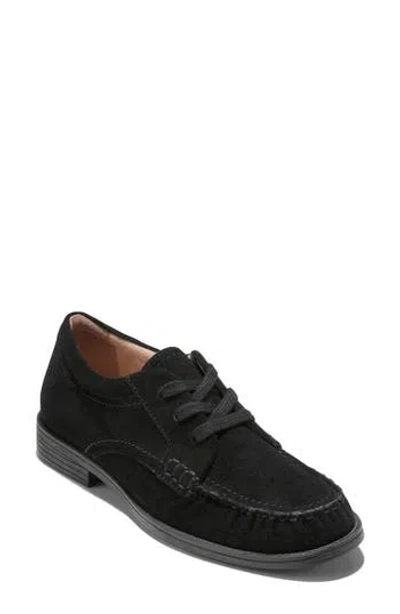 Cole Haan Stassi Leather Oxford In Black