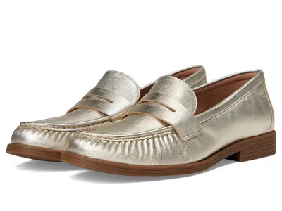 Cole Haan Stassi Soft Driving Style Loafers In Gold