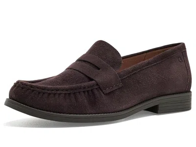 Cole Haan Stassi Soft Driving Style Loafers Women's Flat Shoes Dark Chocolate Suede: 8 B - Medium, Leather