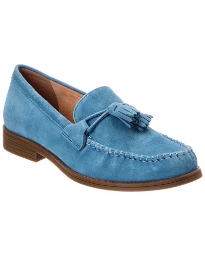Cole Haan Stassi Soft Tassel Suede Loafer In Multi