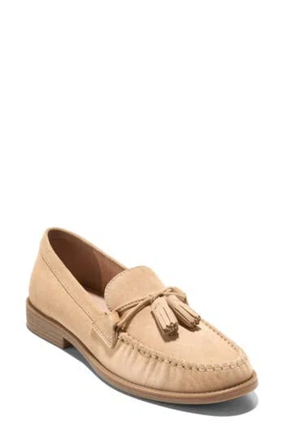 Cole Haan Stassi Tassel Loafer In Nude