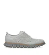 Cole Haan Stitchlite Zerøgrand Remastered Oxford Shoes In Grey