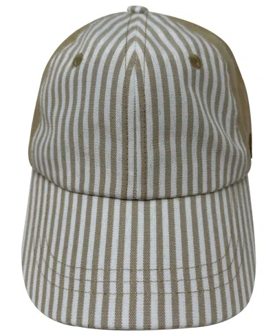 Cole Haan Street Style Baseball Cap In Camel Stri