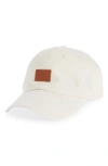 Cole Haan Street Style Cotton Baseball Cap In White