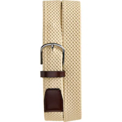 Cole Haan Stretch Web Belt In Neutral