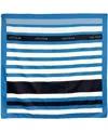 COLE HAAN STRIPED SQUARE SCARF