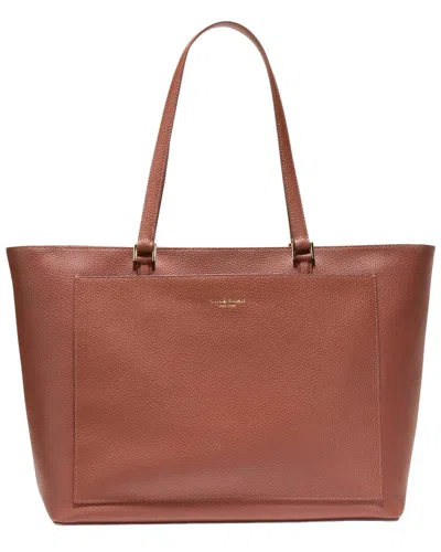 Cole Haan The Elyse Leather Tote In Brown