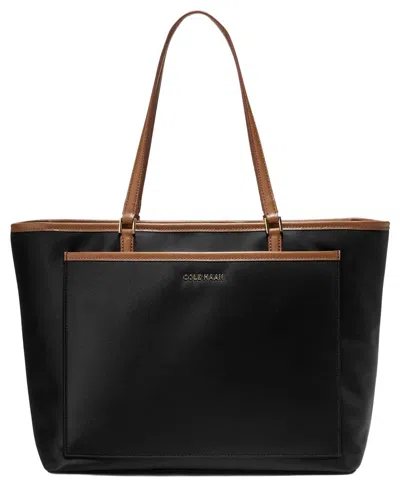 Cole Haan The Elyse Nylon Tote In Black