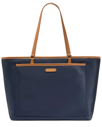 Cole Haan The Elyse Nylon Tote In Blue