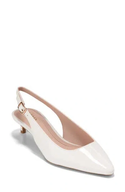 Cole Haan The Go-to Jocelyn Slingback Pump In White