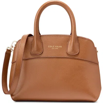 Cole Haan The Lady Small Satchel Bag In Brown