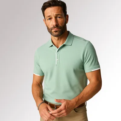 Cole Haan Trafton Polo In Green