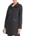 Cole Haan Travel Packable Rain Jacket In Black