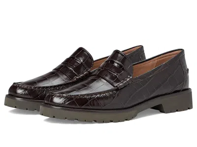 Cole Haan Treena Lug Loafers In Brown