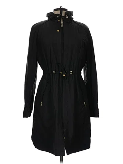 Pre-owned Cole Haan Trenchcoat In Black