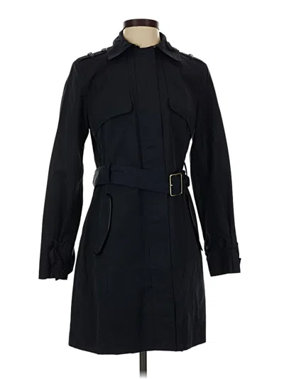 Pre-owned Cole Haan Trenchcoat In Black