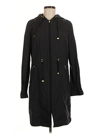 Pre-owned Cole Haan Trenchcoat In Black