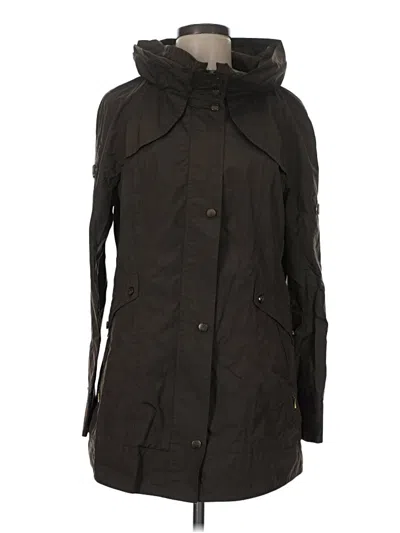 Pre-owned Cole Haan Trenchcoat In Black