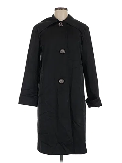 Pre-owned Cole Haan Trenchcoat In Black