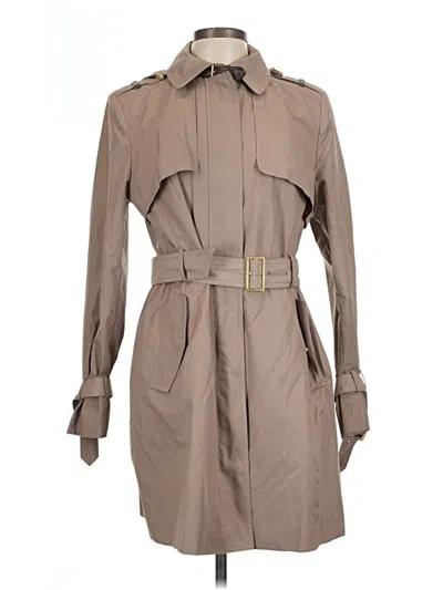 Pre-owned Cole Haan Trenchcoat In Brown