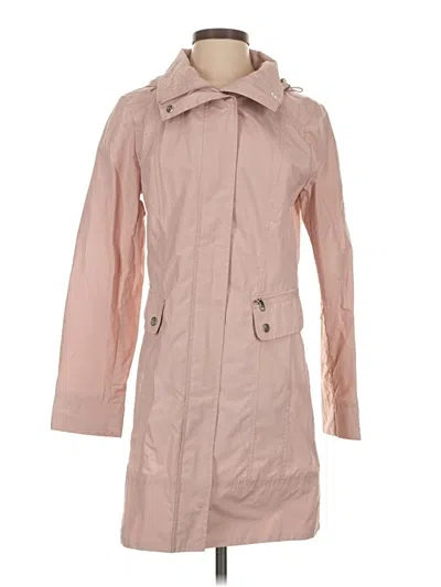 Pre-owned Cole Haan Trenchcoat In Pink