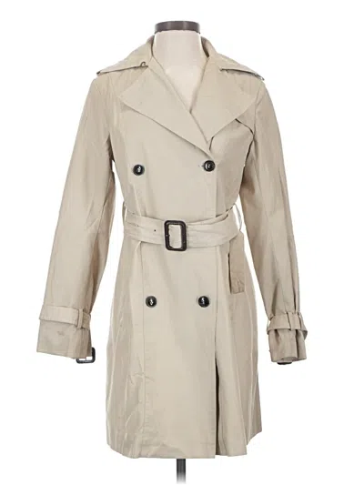 Pre-owned Cole Haan Trenchcoat In Tan